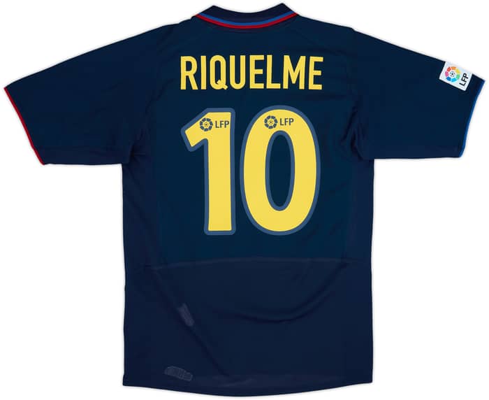 2002-03 Barcelona Away Shirt Riquelme #10 - 8/10 - (M)