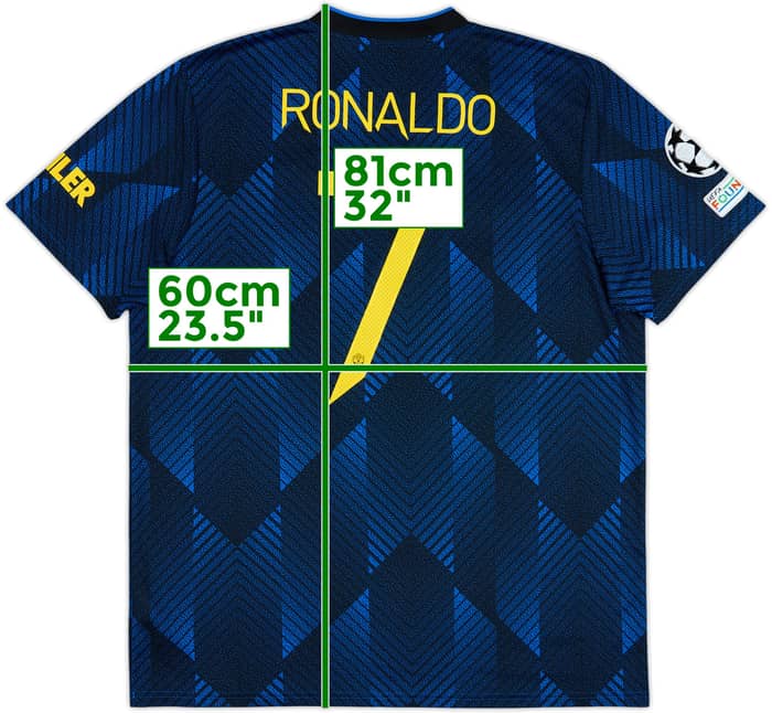 2021-22 Manchester United Third Shirt Ronaldo #7 - 9/10 - (XL)