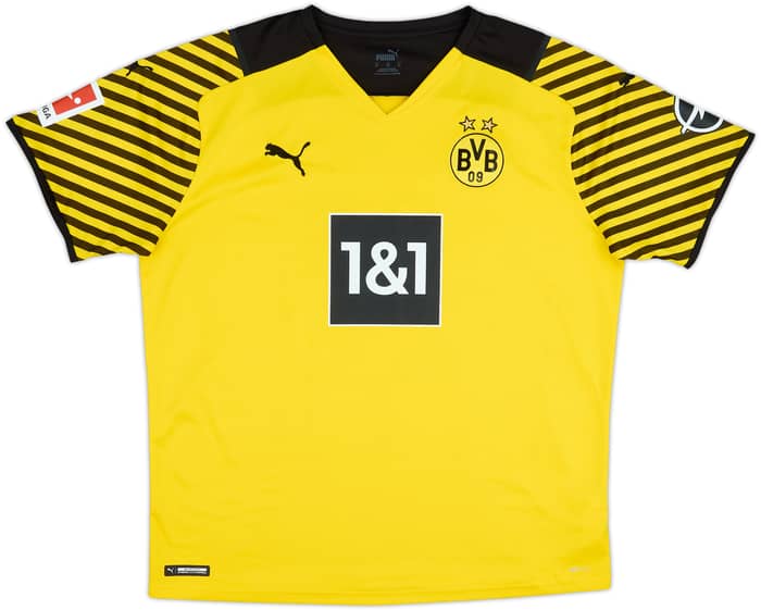 2021-22 Borussia Dortmund Home Shirt Bellingham #22 - 7/10 - (XL)