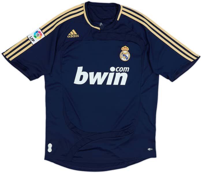 2007-08 Real Madrid Away Shirt v.Nistelrooy #17 - 9/10 - (M)