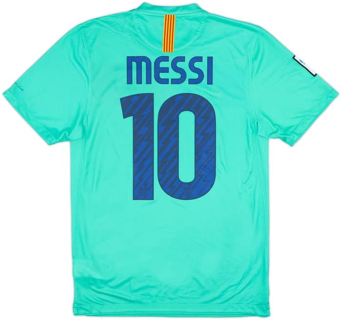 2010-11 Barcelona Away Shirt Messi #10 - 7/10 - (S)
