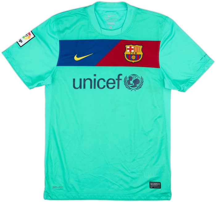 2010-11 Barcelona Away Shirt Messi #10 - 7/10 - (S)