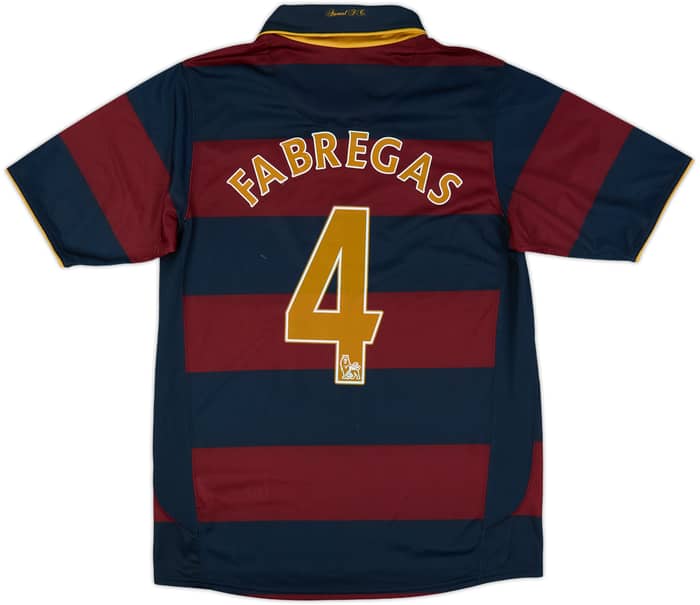 2007-08 Arsenal Third Shirt Fabregas #4 - 8/10 - (S)