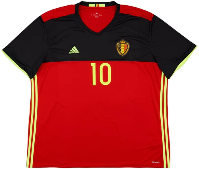 2016-17 Belgium Home Shirt Hazard #10 - 9/10 - (3XL)