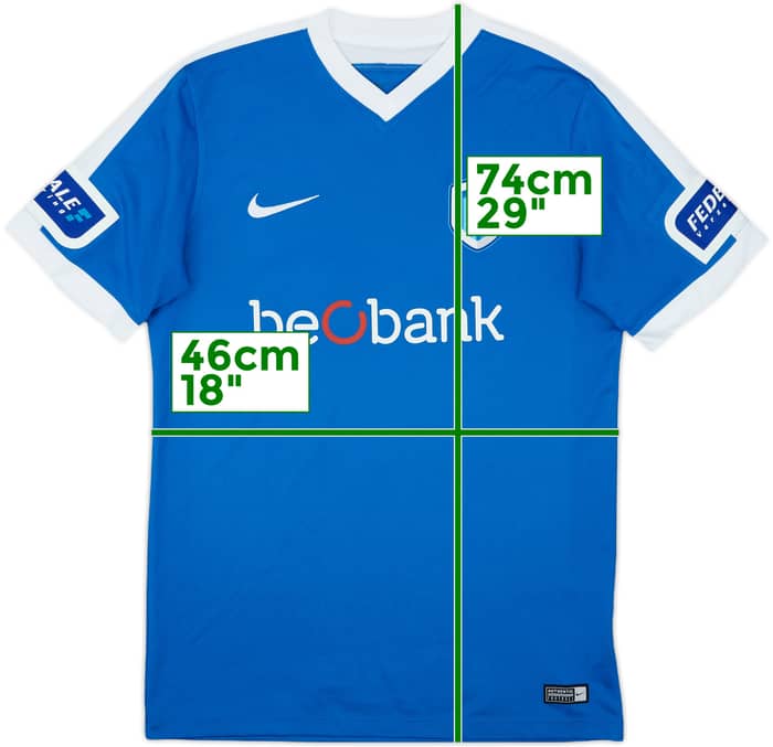 2017-18 KRC Genk Home Shirt Benson #29 - 9/10 - (M)