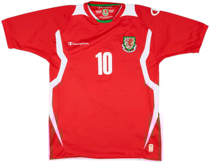 2008-10 Wales Match Issue Home Shirt #10