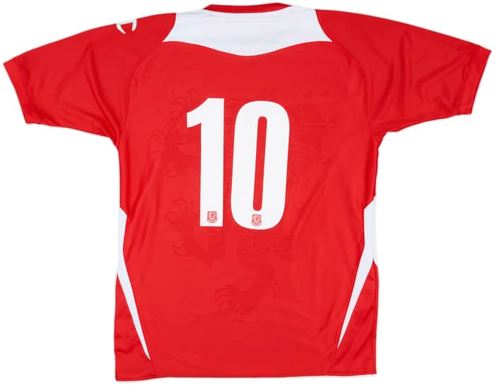 2008-10 Wales Match Issue Home Shirt #10