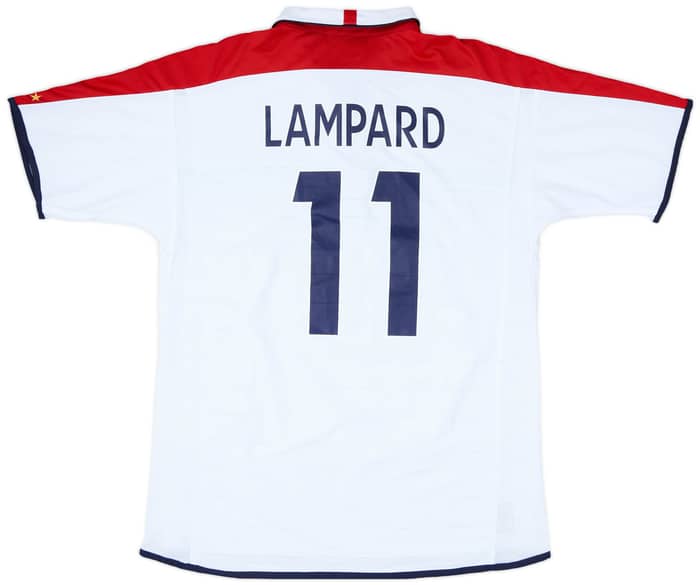 2003-05 England Home Shirt Lampard #11 - 7/10 - (L)