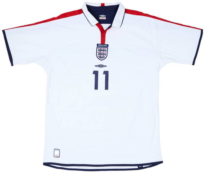 2003-05 England Home Shirt Lampard #11 - 7/10 - (L)