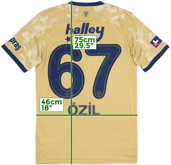 2020-21 Fenerbahce Away Shirt Ozil #67 - 7/10 - (S)