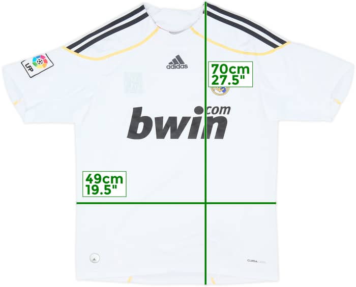 2009-10 Real Madrid Home Shirt - 8/10 - (XL.Boys)