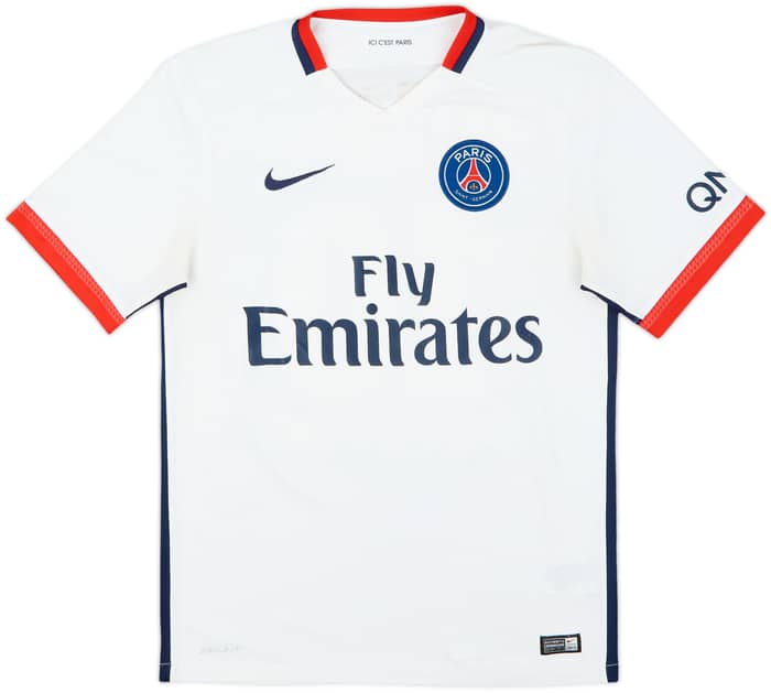 2015-16 Paris Saint-Germain Away Shirt Ibrahimovic #10 - 9/10 - (S)