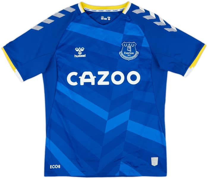 2021-22 Everton Home Shirt Godfrey #22 - 7/10 - (M)