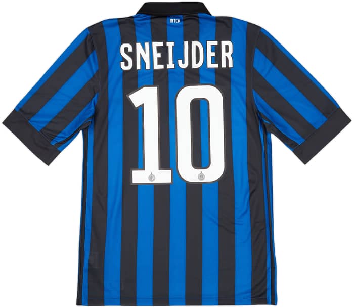 2011-12 Inter Milan Home Shirt Sneijder #10 (S)