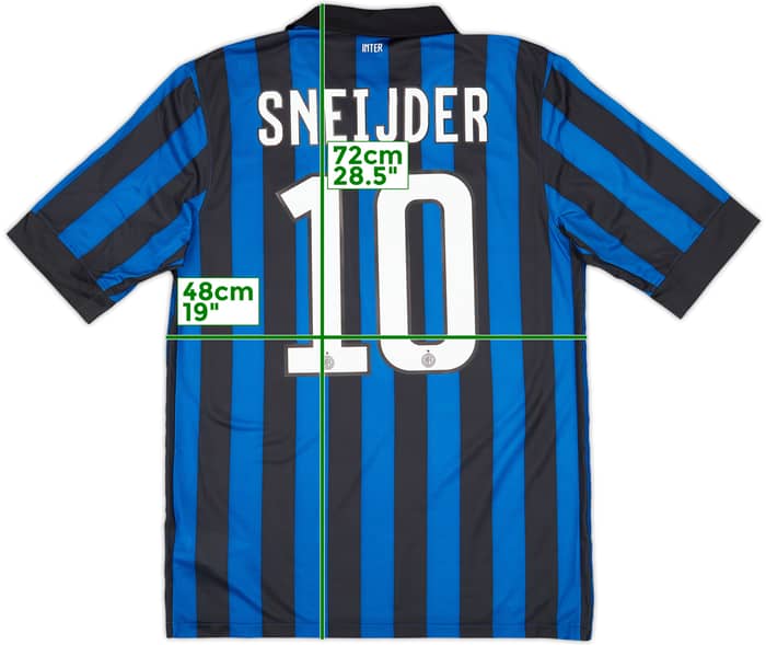 2011-12 Inter Milan Home Shirt Sneijder #10 (M)