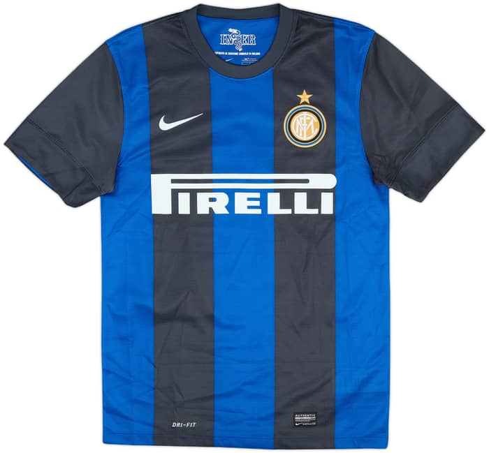 2012-13 Inter Milan Home Shirt Palacio #8 (S)