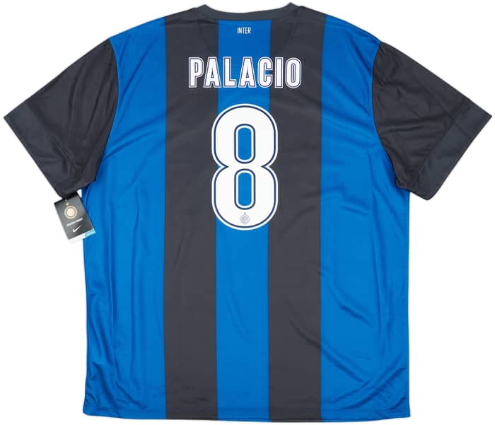 2012-13 Inter Milan Home Shirt Palacio #8 (XXL)