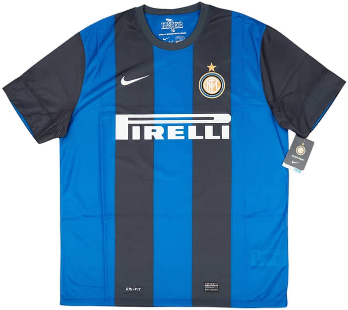 2012-13 Inter Milan Home Shirt Cambiasso #19 (XL)