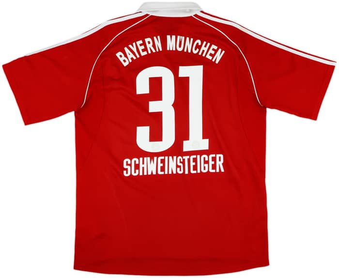 2006-07 Bayern Munich Home Shirt Schweinsteiger #31 - 8/10 - (L)