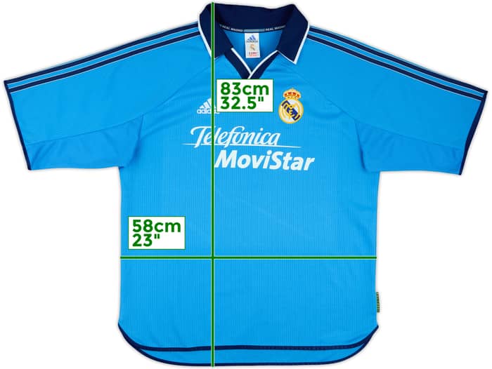 1999-00 Real Madrid Castilla Match Issue Third Shirt #4