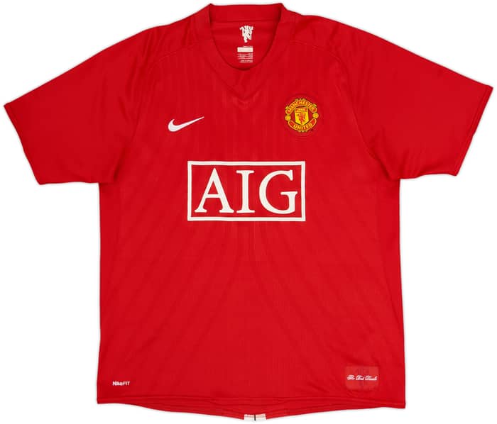 2007-09 Manchester United Home Shirt #32 - 5/10 - (L)