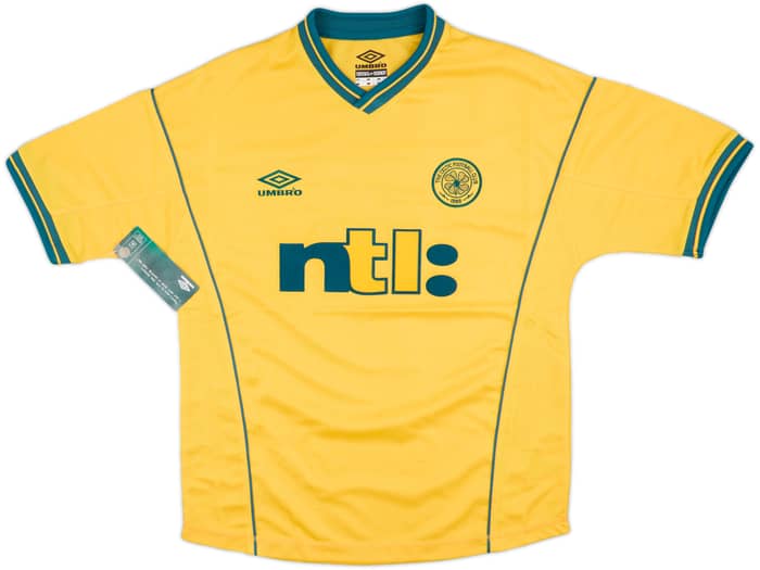 2000-02 Celtic Away Shirt Larsson #7 (Y)
