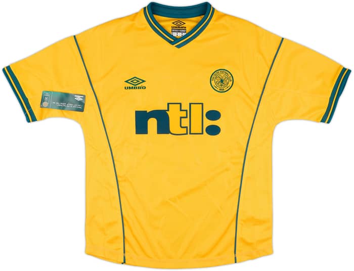 2000-02 Celtic Away Shirt Larsson #7 (Y)