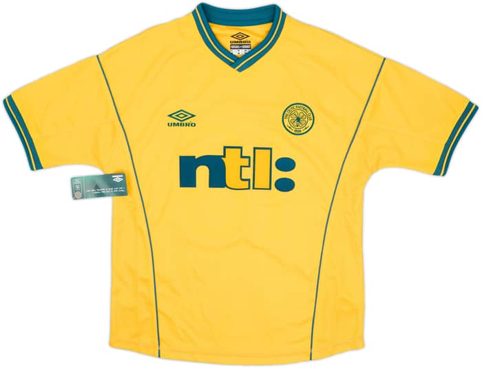 2000-02 Celtic Away Shirt Lennon #18 (15-16 Years)
