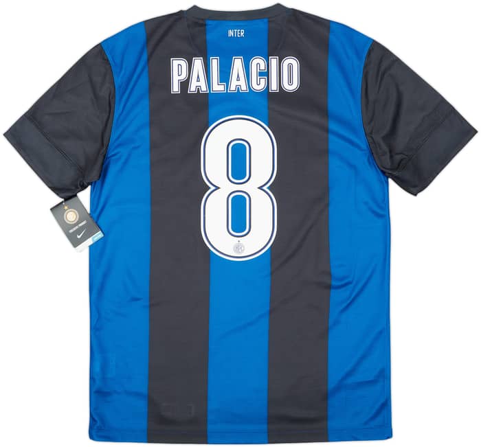 2012-13 Inter Milan Home Shirt Palacio #8 (M)