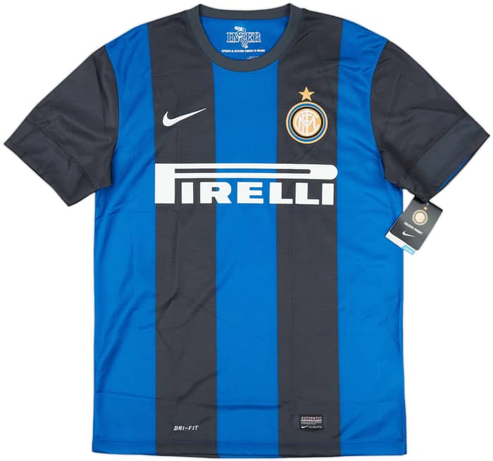 2012-13 Inter Milan Home Shirt Palacio #8 (M)