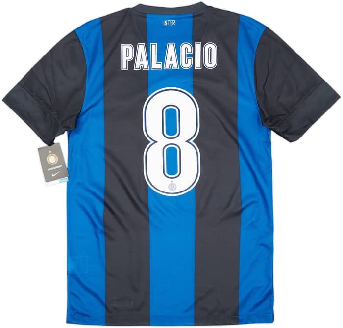 2012-13 Inter Milan Home Shirt Palacio #8 (S)
