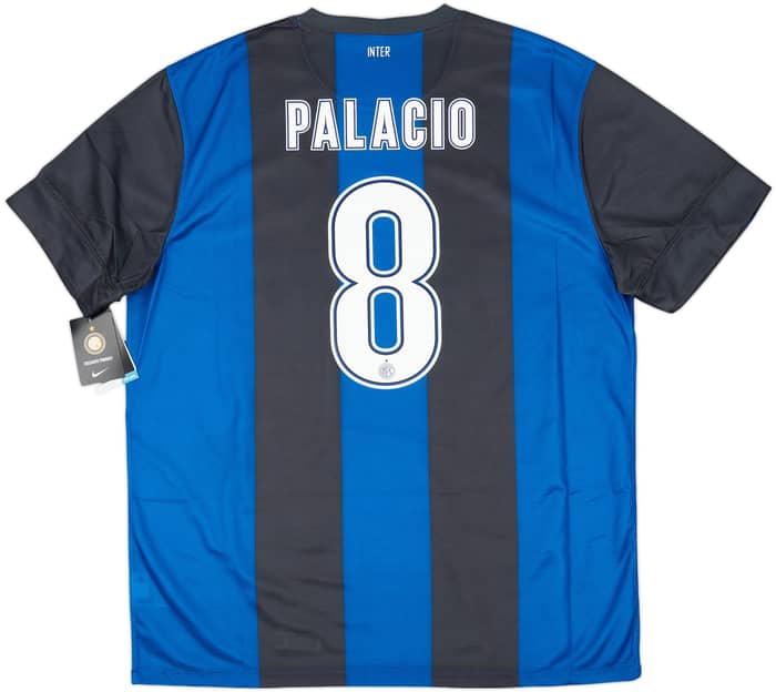 2012-13 Inter Milan Home Shirt Palacio #8 (XL)