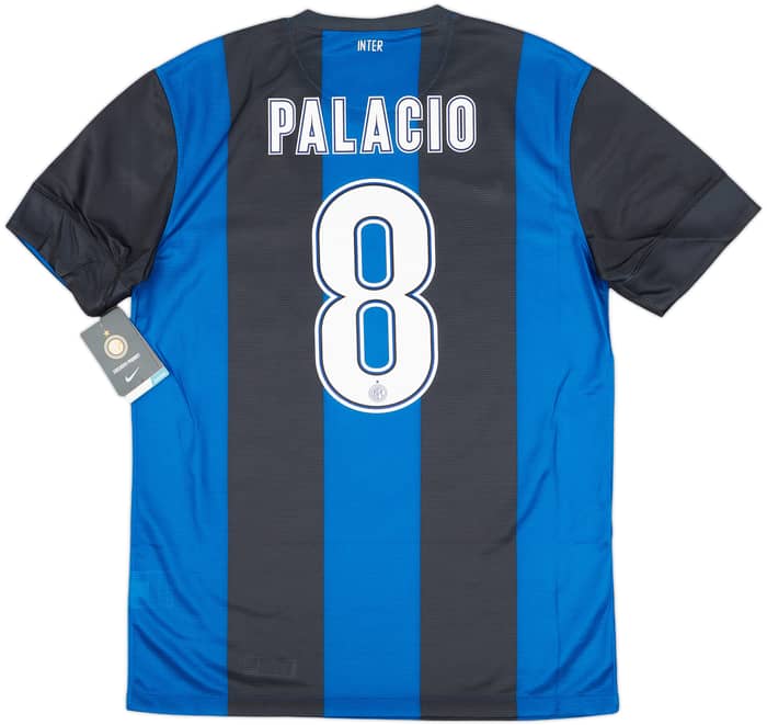 2012-13 Inter Milan Home Shirt Palacio #8 (M)