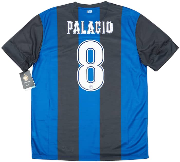 2012-13 Inter Milan Home Shirt Palacio #8 (L)