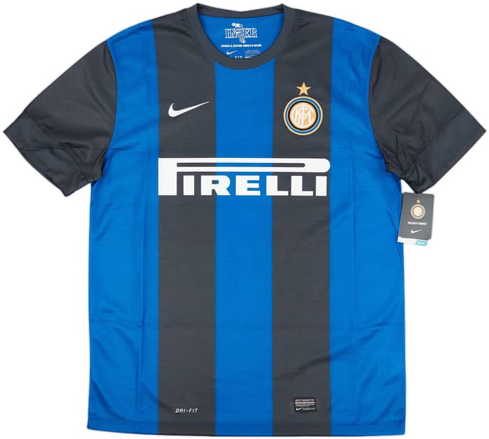 2012-13 Inter Milan Home Shirt Palacio #8 (L)