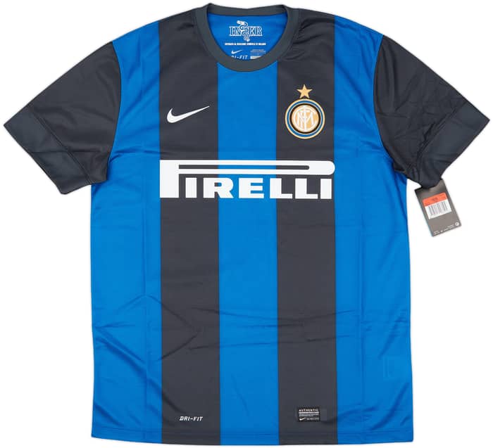 2012-13 Inter Milan Home Shirt Milito #22 (L)