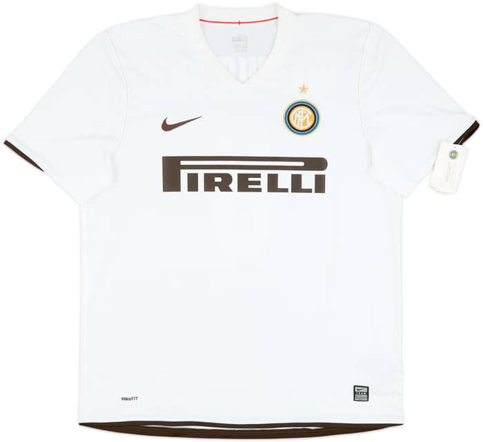 2008-09 Inter Milan Away Shirt Ibrahimovic #8 (XL)