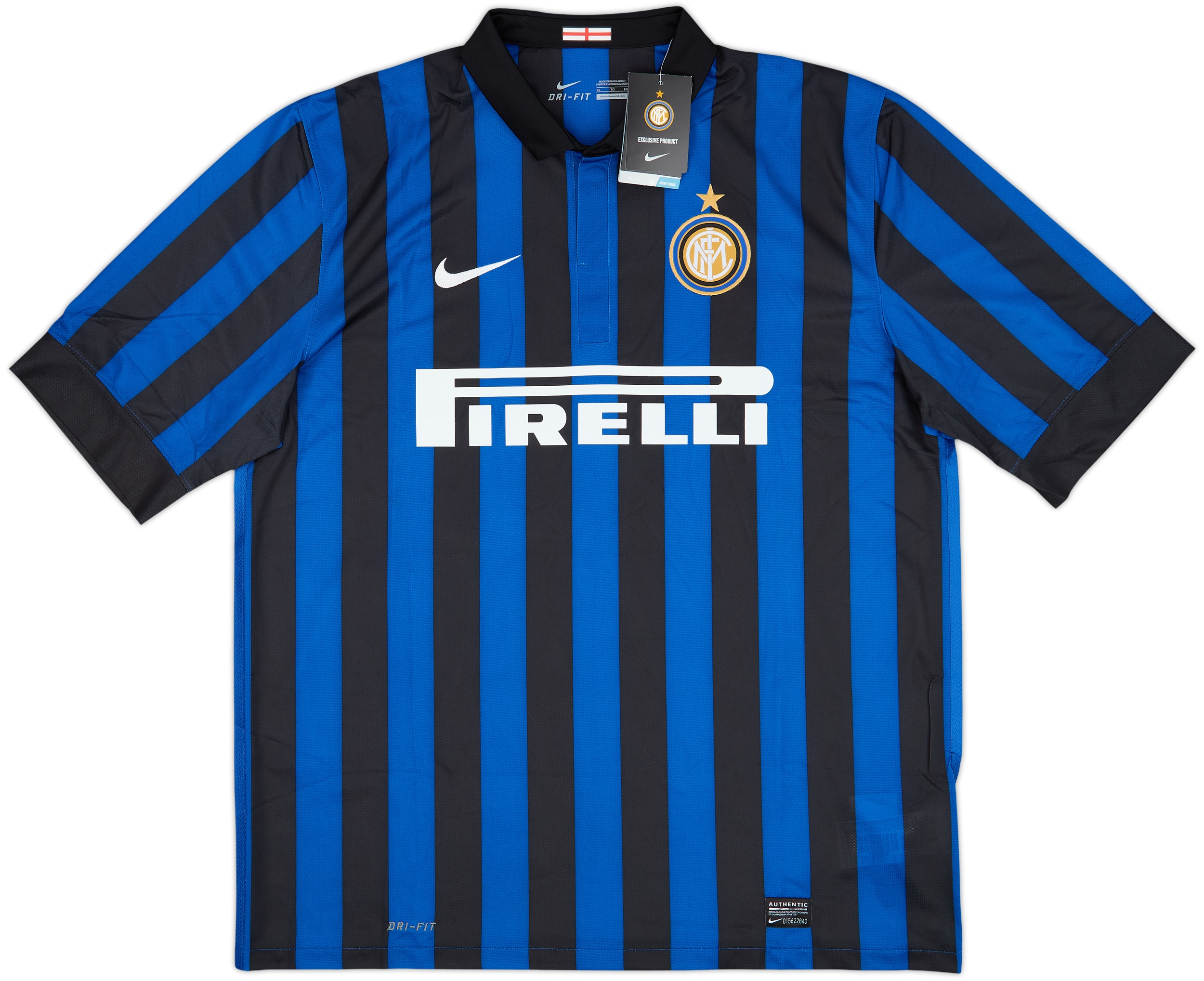 2011-12 Inter Milan Home Shirt Milito #22 (XL)