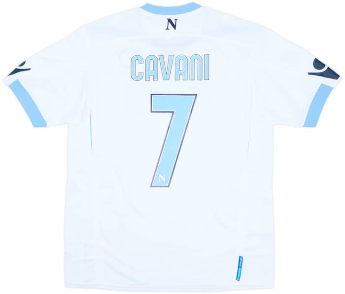 2010-11 Napoli Away Shirt Cavani #7 (L)