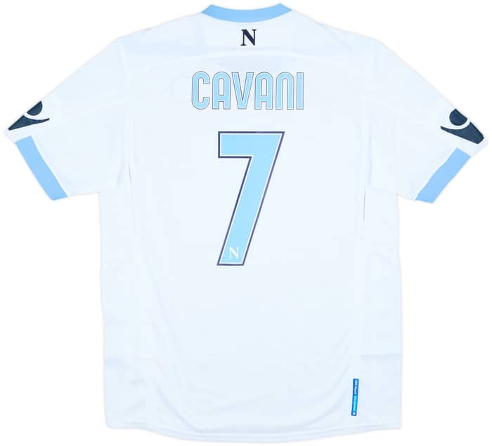 2010-11 Napoli Away Shirt Cavani #7 (XL)