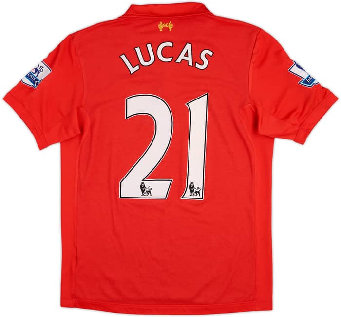 2012-13 Liverpool Home Shirt Lucas #21 - 6/10 - (M)