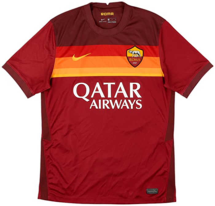 2020-21 Roma Home Shirt El Shaarawy #92 - 8/10 - (M)