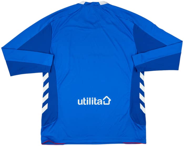 2018-19 Rangers Home L/S Shirt - 8/10 - (XXL)
