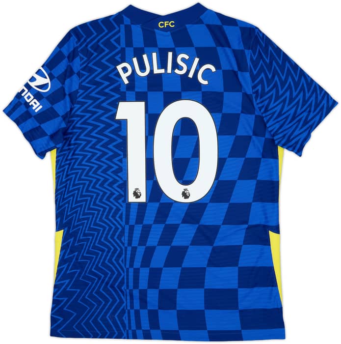 2021-22 Chelsea Authentic Home Shirt Pulisic #10 - 10/10 - (L)