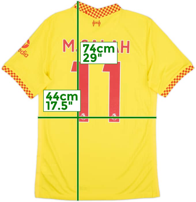 2021-22 Liverpool Third Shirt M.Salah #11 (S)