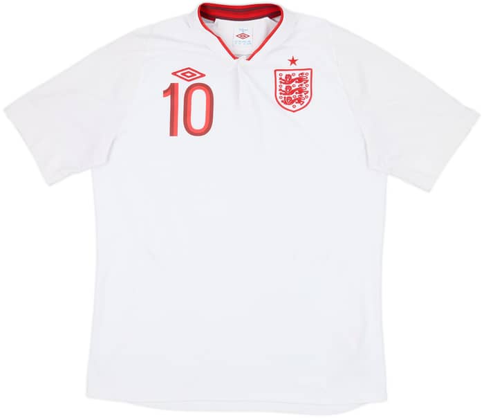2012-13 England Home Shirt Rooney #10 - 6/10 - (L)
