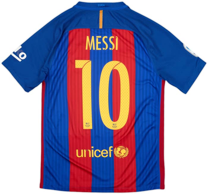 2016-17 Barcelona Home Shirt Messi #10 - 6/10 - (S)