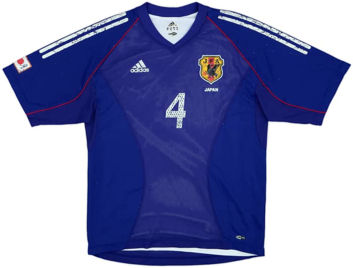 2002-04 Japan Player Issue Home Shirt Morioka #4 - 5/10 - (L)