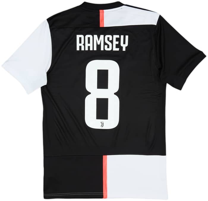 2019-20 Juventus Home Shirt Ramsey #8 - 8/10 - (S)