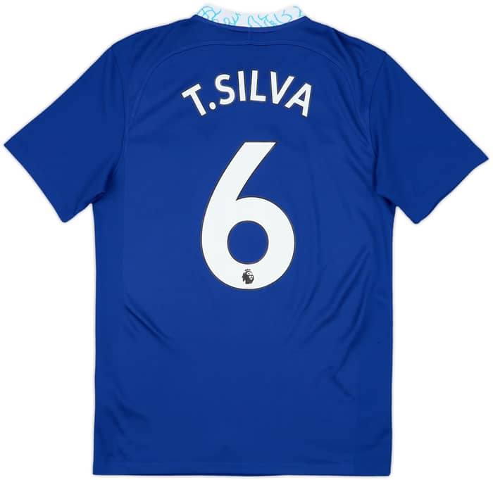 2022-23 Chelsea Home Shirt T.Silva #6 - 10/10 - (S)
